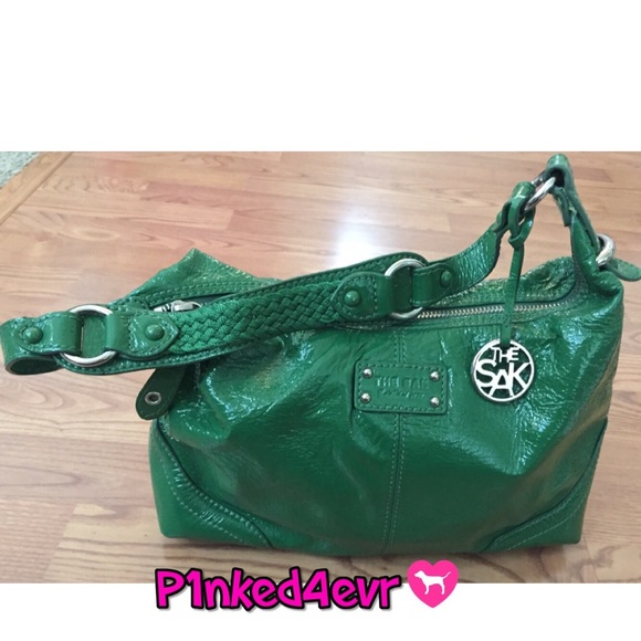 The Sak Palm Green Leather Purse - Picture 3 of 8